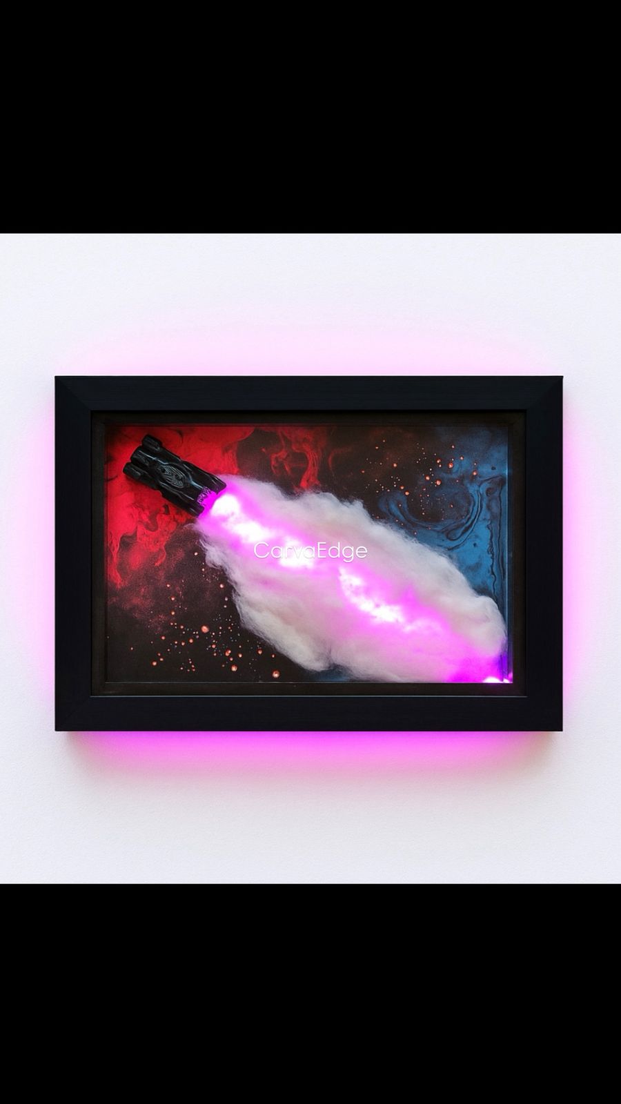 1:64 Scale Drift Edition – Premium Frame with Neon Effect