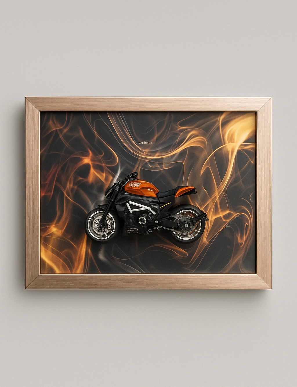 Kaiser Bike frame 8”x12”