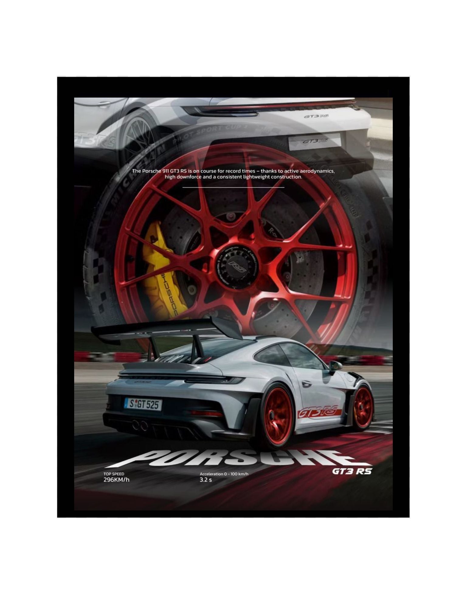 Porsche Poster - Precision in Every Curve