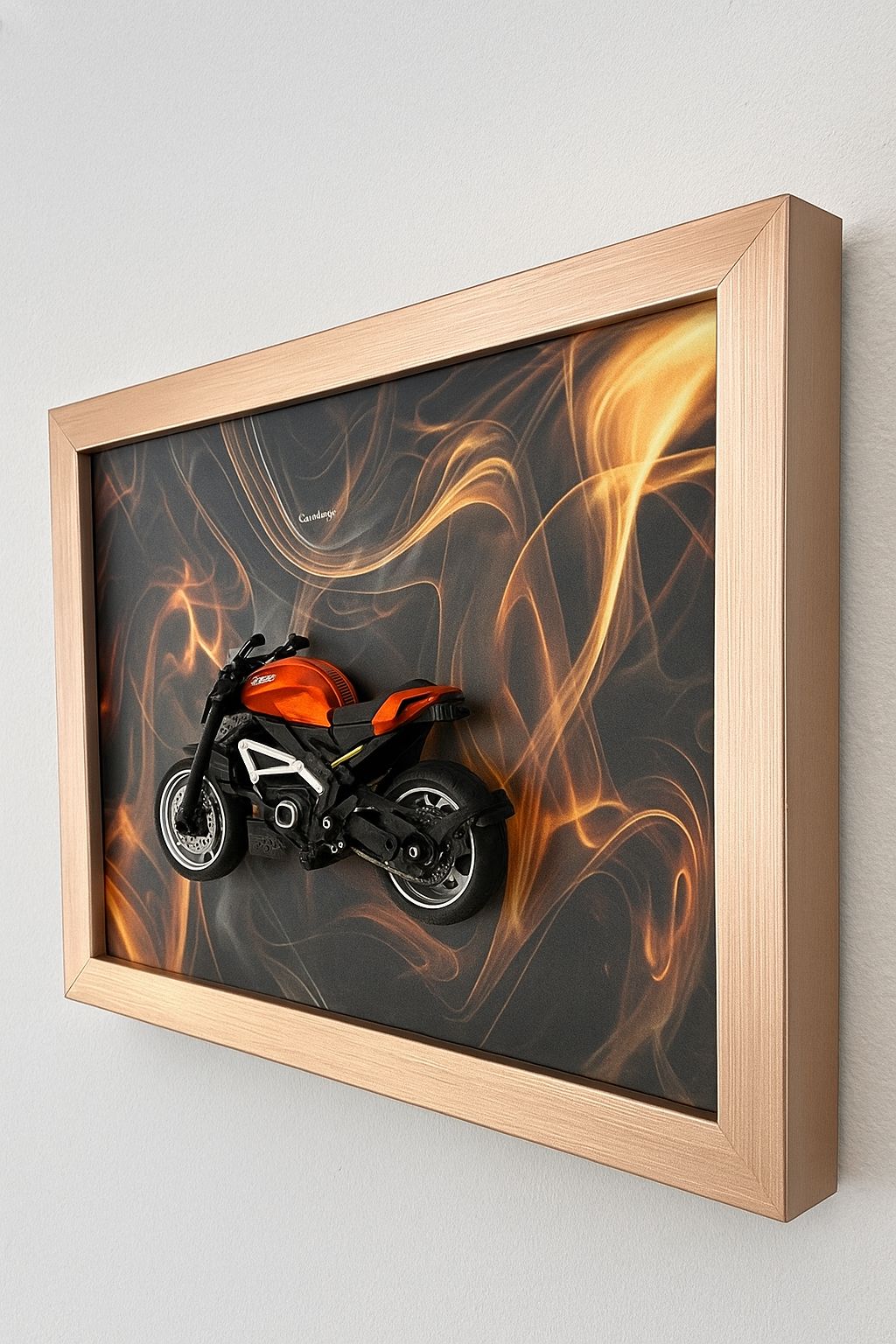 Kaiser Bike frame 8”x12”